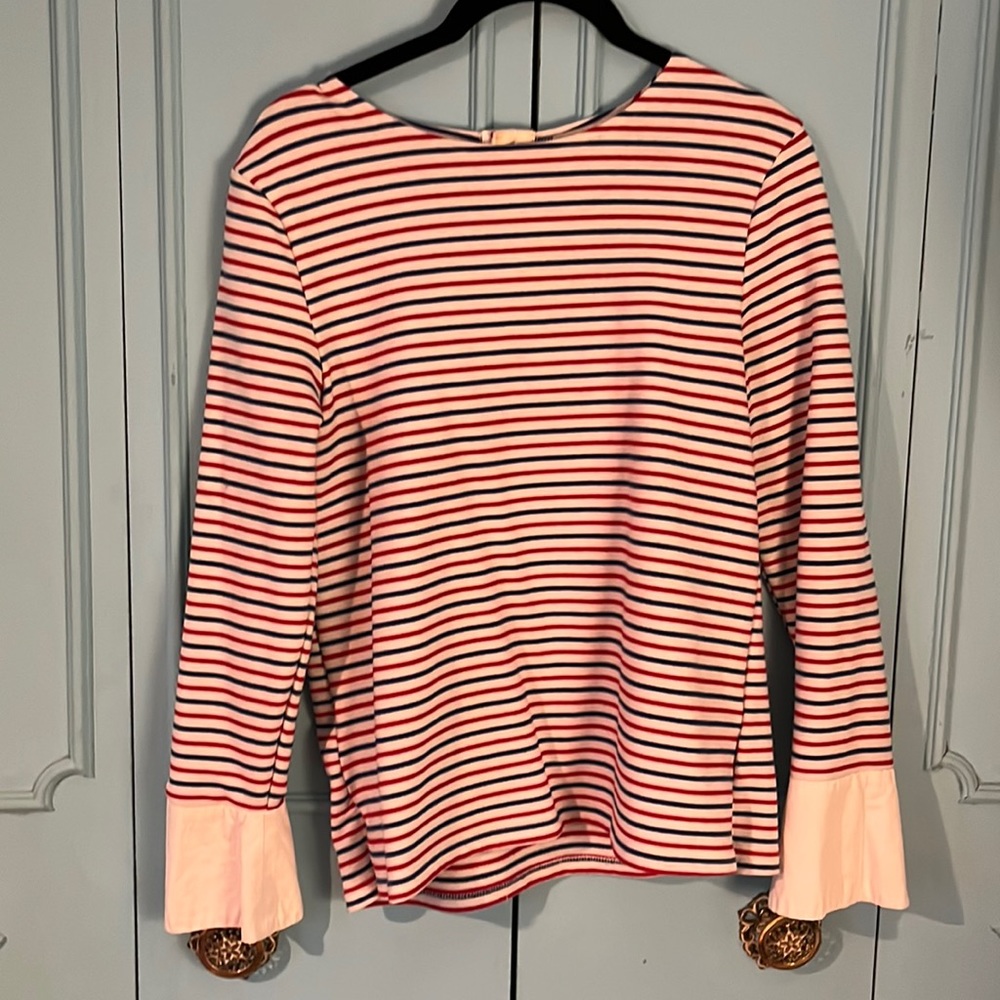 Anthropologie striped blouse